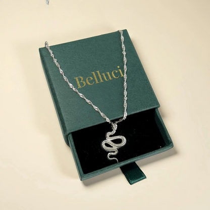 Collar serpiente plataeado
