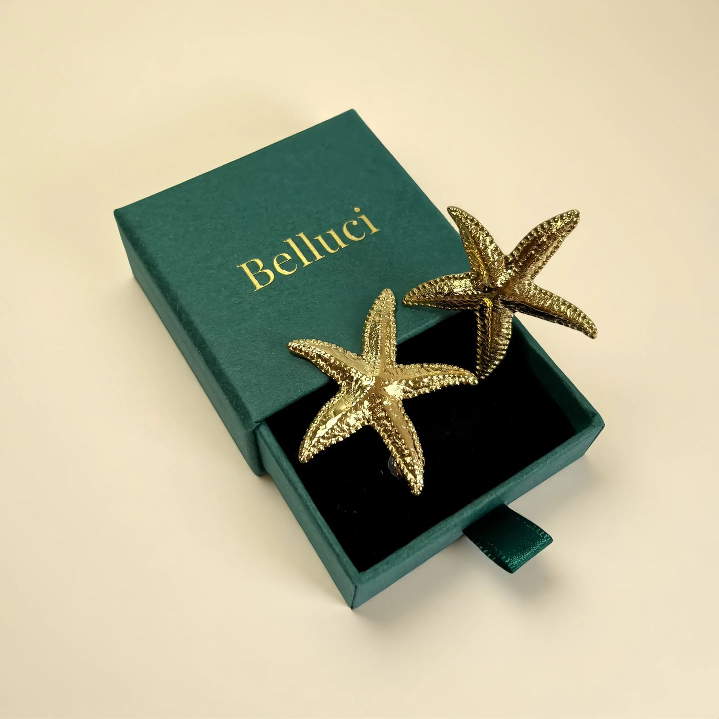 Pendientes estrella de mar