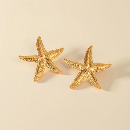 Pendientes estrella de mar